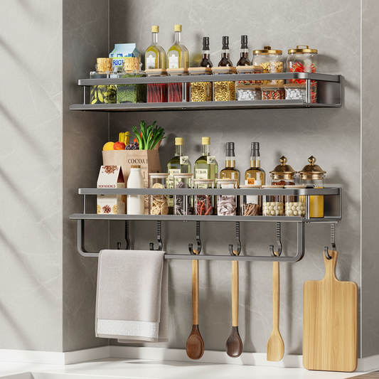 Suporte de cozinha multifuncional para especiarias