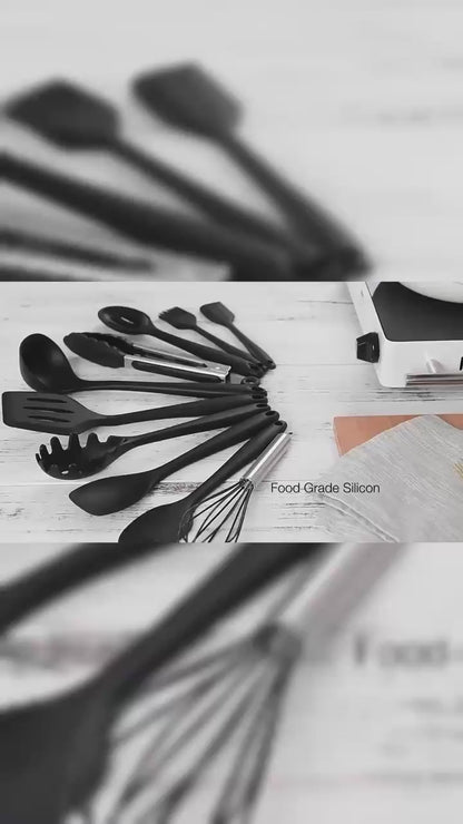 Conjunto de Utensílios de Pastelaria em Silicone – 7 Peças